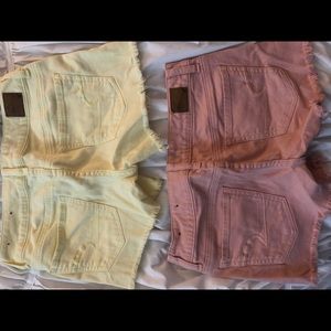 American Eagle Size 2 frayed shorts